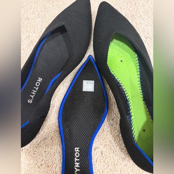 Rothy's Women’s Black Flats - Picture 5 of 7